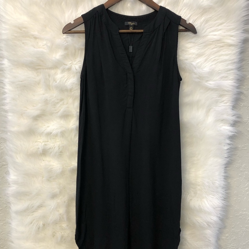 Cupio Black Sleeveless Dress